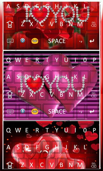 Love Theme Keyboard - Image screenshot of android app