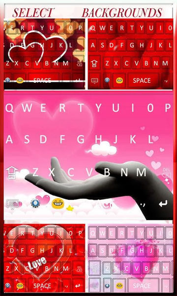 Love Theme Keyboard - Image screenshot of android app
