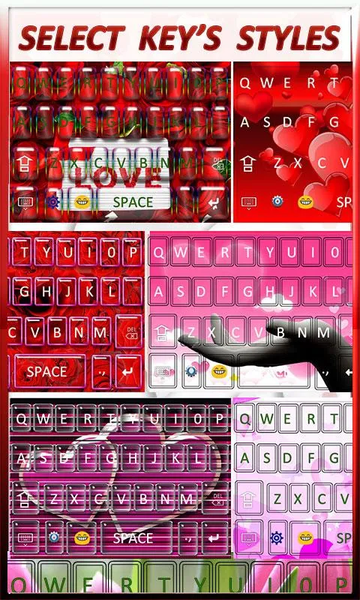 Love Theme Keyboard - Image screenshot of android app