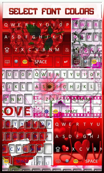 Love Theme Keyboard - Image screenshot of android app