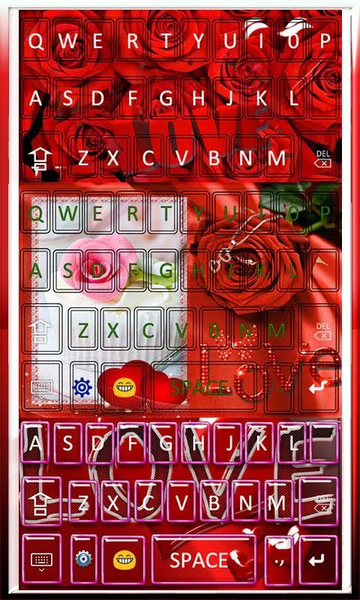 Love Theme Keyboard - Image screenshot of android app
