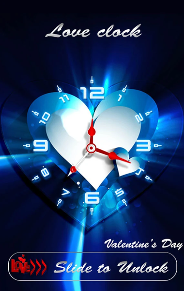 Love Clock Live Wallpaper ( Va - Image screenshot of android app