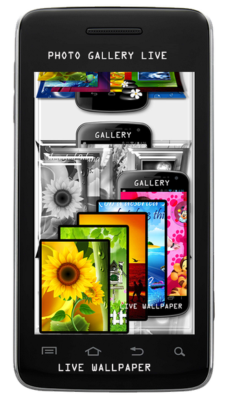 Photo Gallery Live Wallpaper - Image screenshot of android app