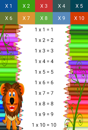 Multiplication games - عکس بازی موبایلی اندروید