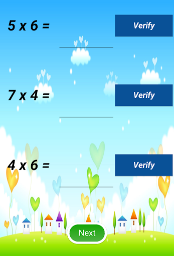 Multiplication games - عکس بازی موبایلی اندروید