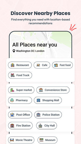 Voice GPS Navigation Direction - عکس برنامه موبایلی اندروید