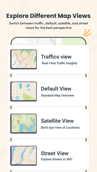 Voice GPS Navigation Direction - عکس برنامه موبایلی اندروید