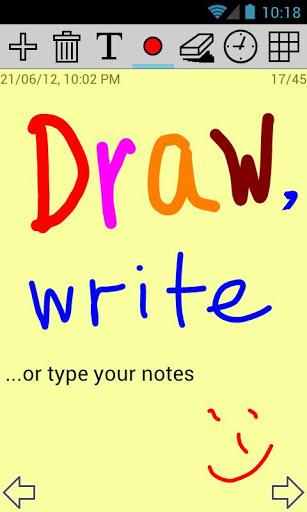 apMemo Lite - Graphic Notepad - عکس برنامه موبایلی اندروید
