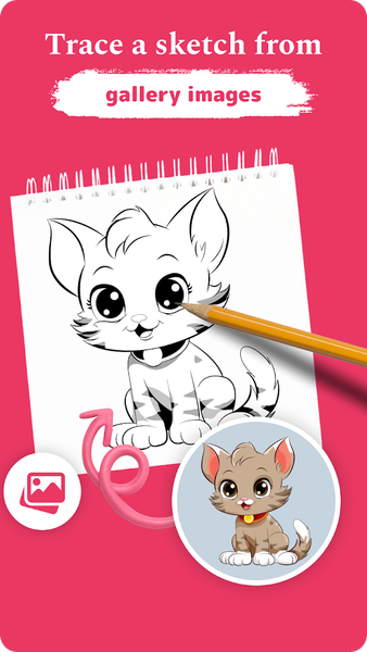 Trace Anything with AR Drawing - عکس برنامه موبایلی اندروید