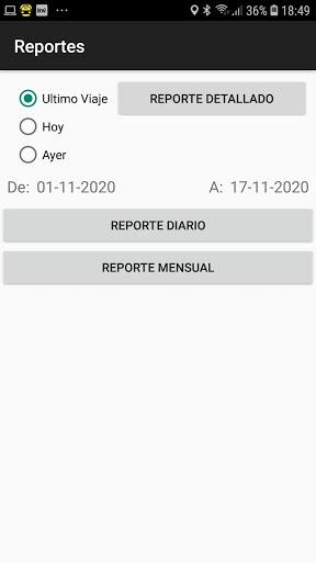 Taxi Control - Image screenshot of android app