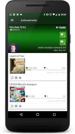 Achievements for XBOX - عکس برنامه موبایلی اندروید