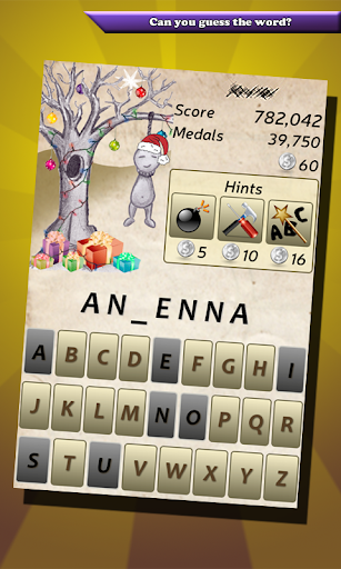 Hangman - League Championship - Gameplay image of android game