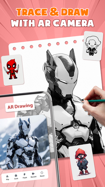 AR Drawing - Paint & Sketch - Image screenshot of android app