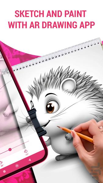 AR Drawing: اپلیکیشن طراحی و نقاشی - عکس برنامه موبایلی اندروید