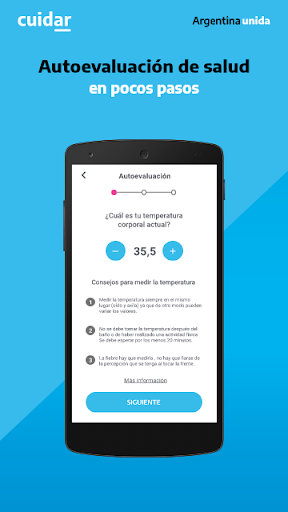 CUIDAR COVID-19 ARGENTINA - Image screenshot of android app