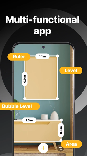 Tape Measure: AR Measuring - عکس برنامه موبایلی اندروید
