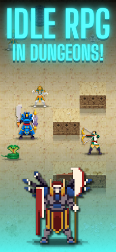 Dunidle: Pixel Idle RPG Games - Gameplay image of android game