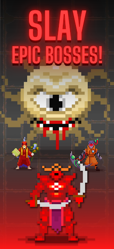 Dunidle: Pixel Idle RPG Games - Gameplay image of android game