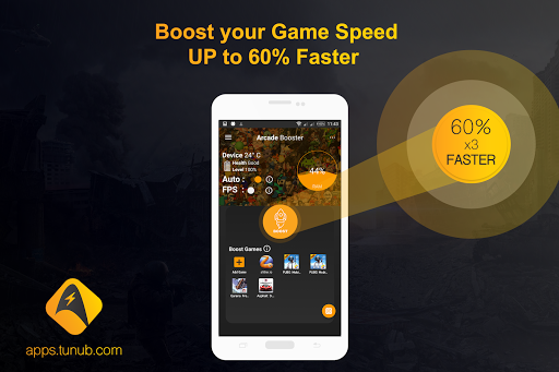 Game Booster - Arcade Booster Pro & Speed up games - عکس برنامه موبایلی اندروید