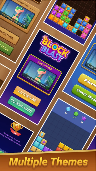 Block Puzzle - Wood Blast - عکس بازی موبایلی اندروید