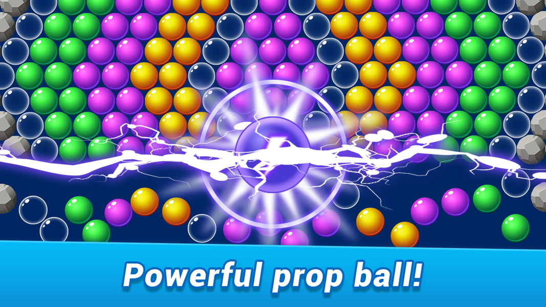 Bubble Shooter - Happy Shooter - Gameplay image of android game