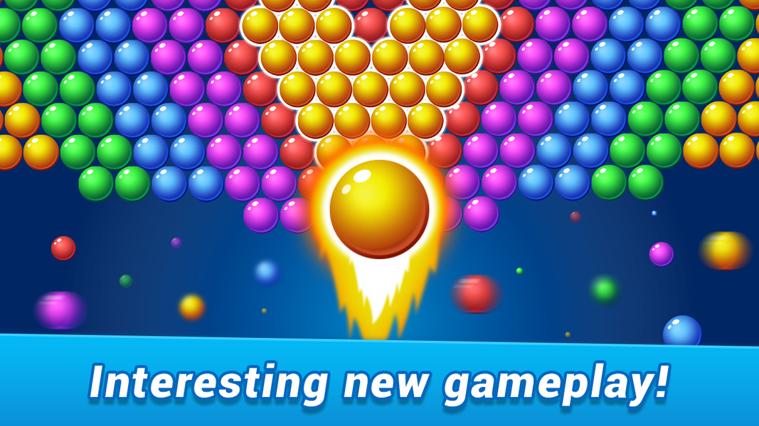 Bubble Shooter - Happy Shooter - Gameplay image of android game