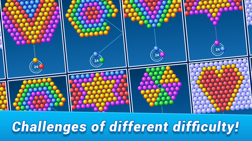 Bubble Shooter - Happy Shooter - عکس بازی موبایلی اندروید