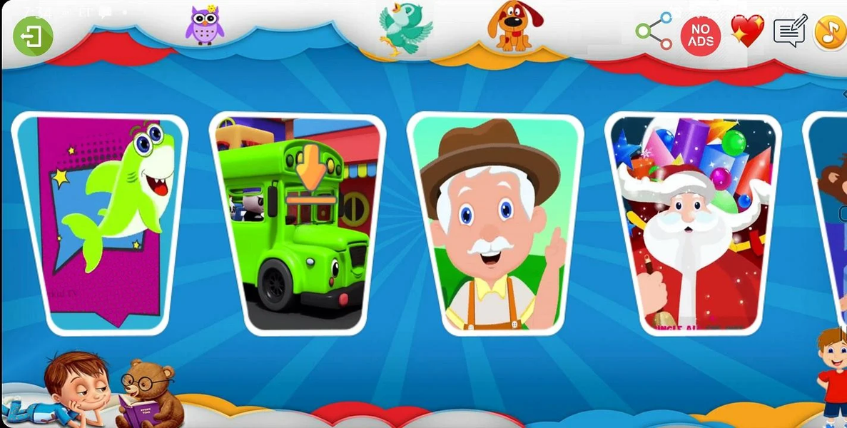 Nursery Rhymes Videos Offline - Image screenshot of android app