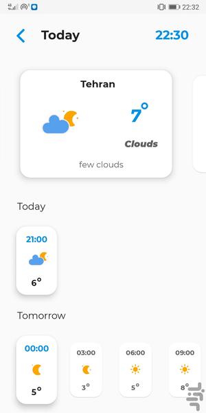 AWeather - عکس برنامه موبایلی اندروید