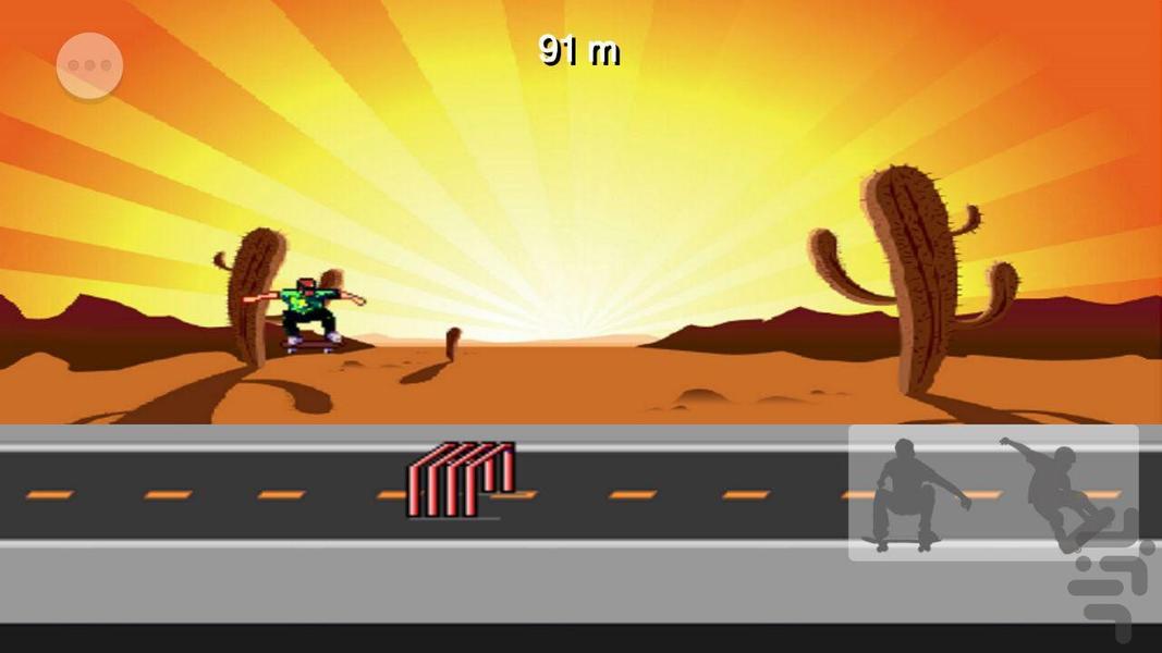 اسکیت بورد - Gameplay image of android game