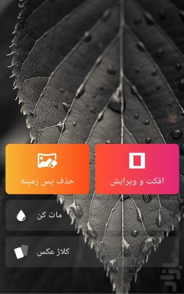 حذف پس زمینه عکس - Image screenshot of android app