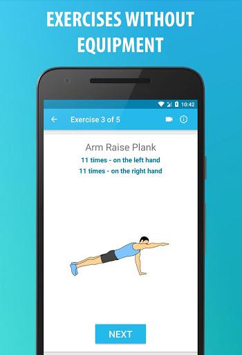 Arms & Back - 21 Day Challenge - عکس برنامه موبایلی اندروید