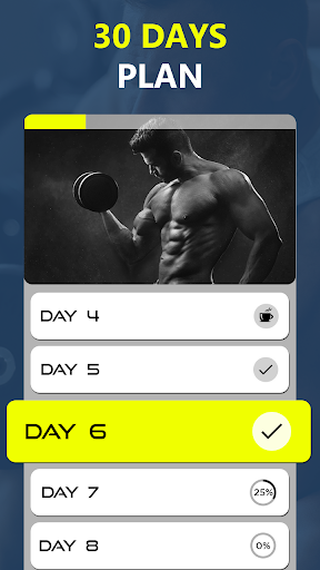 Arm Workout - Biceps In 30 days - عکس برنامه موبایلی اندروید