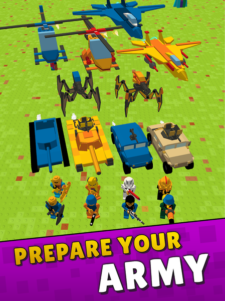 Toys War ۳D: Island Battle - عکس بازی موبایلی اندروید