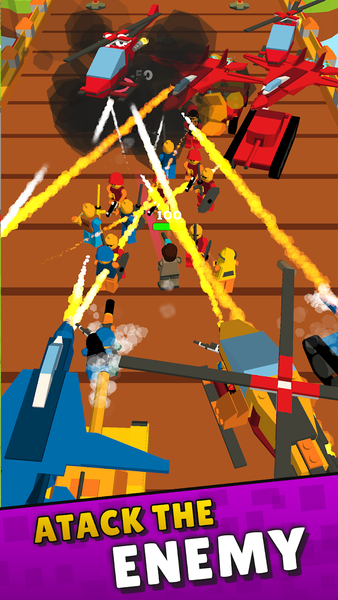 Toys War ۳D: Island Battle - عکس بازی موبایلی اندروید