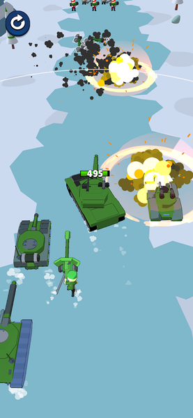 Army Merge: Tank Master - Gameplay image of android game