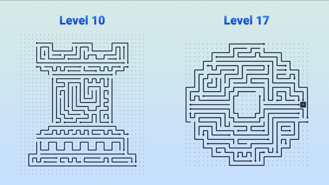 Arrow Out Puzzle - عکس بازی موبایلی اندروید