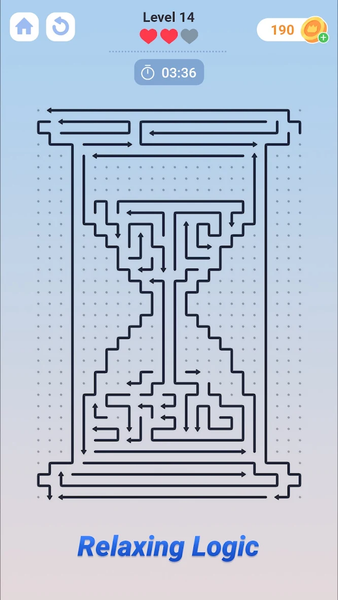 Arrow Out Puzzle - عکس بازی موبایلی اندروید