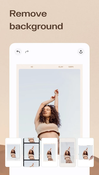 Clay – Story Templates Frames - Image screenshot of android app