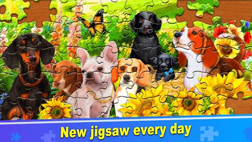 ColorPlanet® Jigsaw Puzzle - Gameplay image of android game