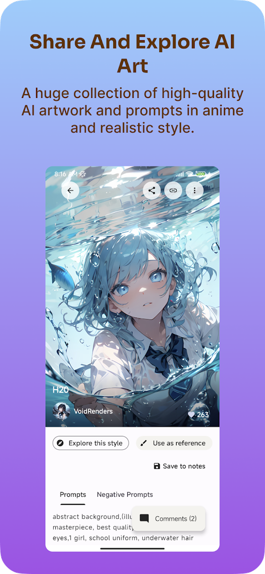 Anime AI Art - Art Generator | Apps | 148Apps