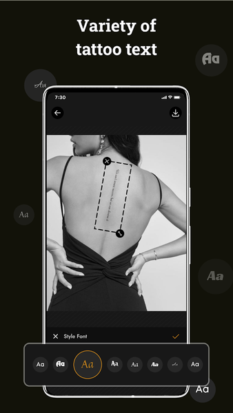 Tattoo Maker - Tattoo Design - عکس برنامه موبایلی اندروید