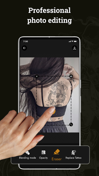 Tattoo Maker - Tattoo Design - عکس برنامه موبایلی اندروید