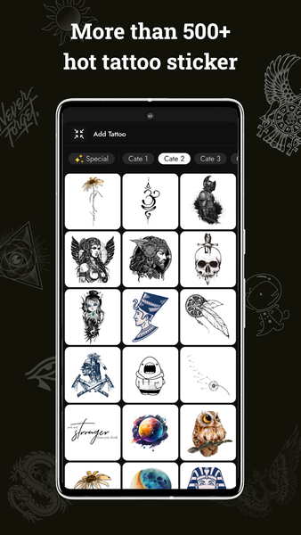 Tattoo Maker - Tattoo Design - Image screenshot of android app