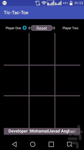 Tic-Tac-Toe - Gameplay image of android game