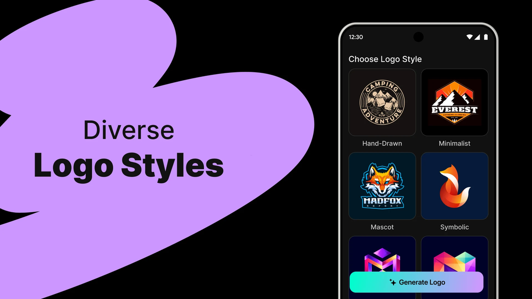 Logo Maker - AI Art Design - عکس برنامه موبایلی اندروید