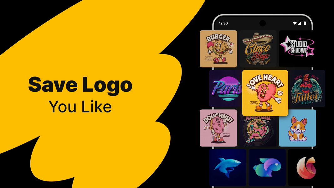 Logo Maker - AI Art Design - عکس برنامه موبایلی اندروید