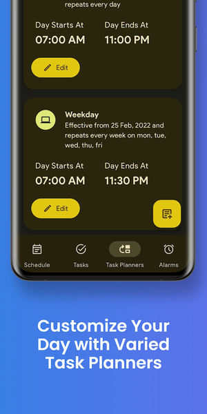 Scheduleify: Schedule Maker AI - Image screenshot of android app