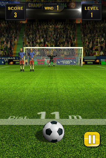 Free Kick - Asian Cup 2015 - Gameplay image of android game