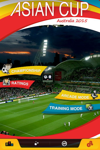 Free Kick - Asian Cup 2015 - عکس بازی موبایلی اندروید